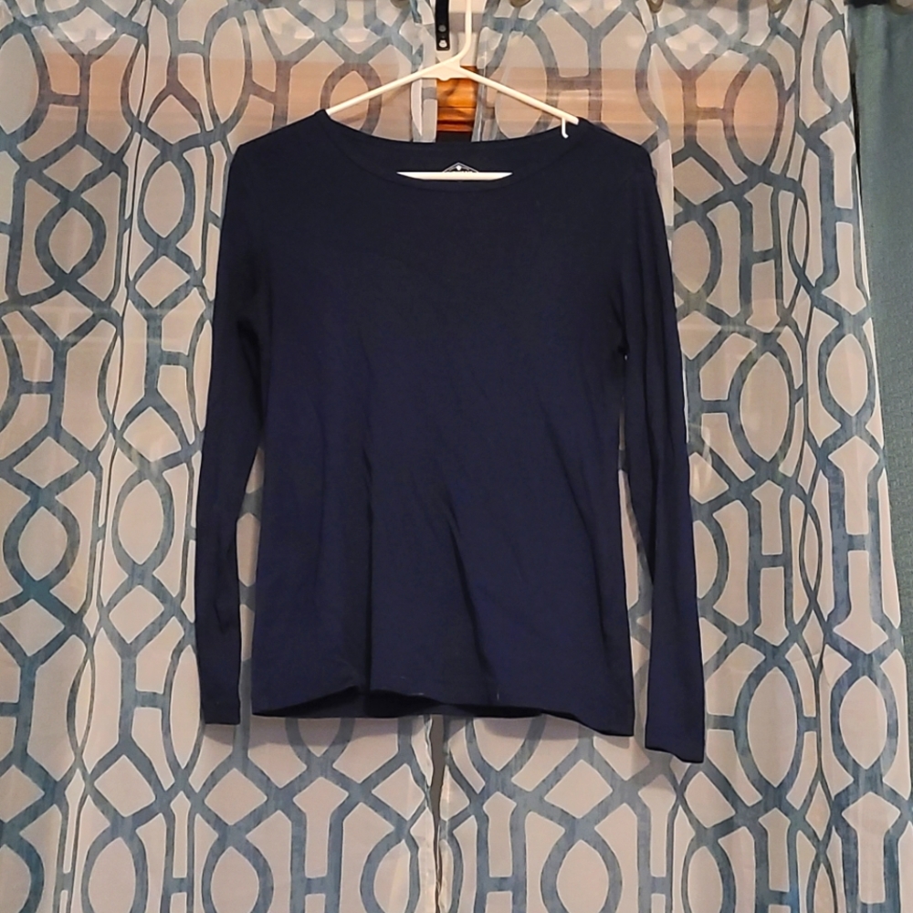 Medium Navy Blue Women's Long Sleeve